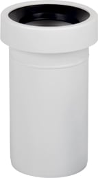 Raccord BLANC wc/joint Ø 110 l.230 - VALSIR - VS0536001