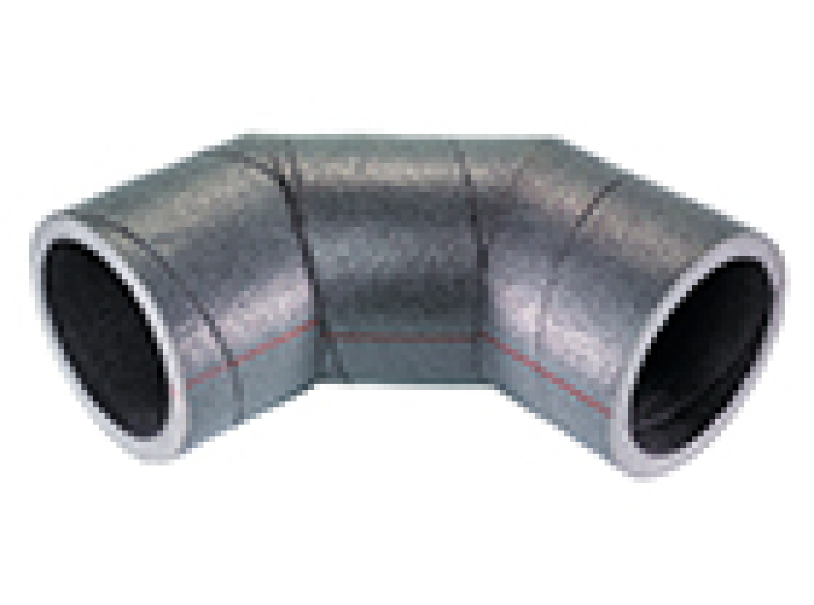 Accessoire chauffe-eau thermodynamique - coude Pehd Ø 160 Mm 90° - ATLANTIC - 423015