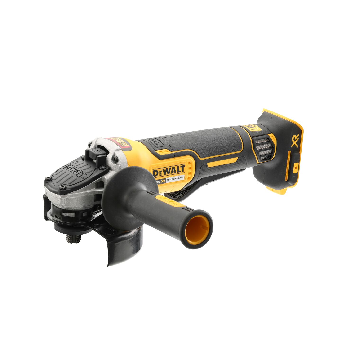 Meuleuse 125 mm XR 18V Brushless - interrupteur à palette