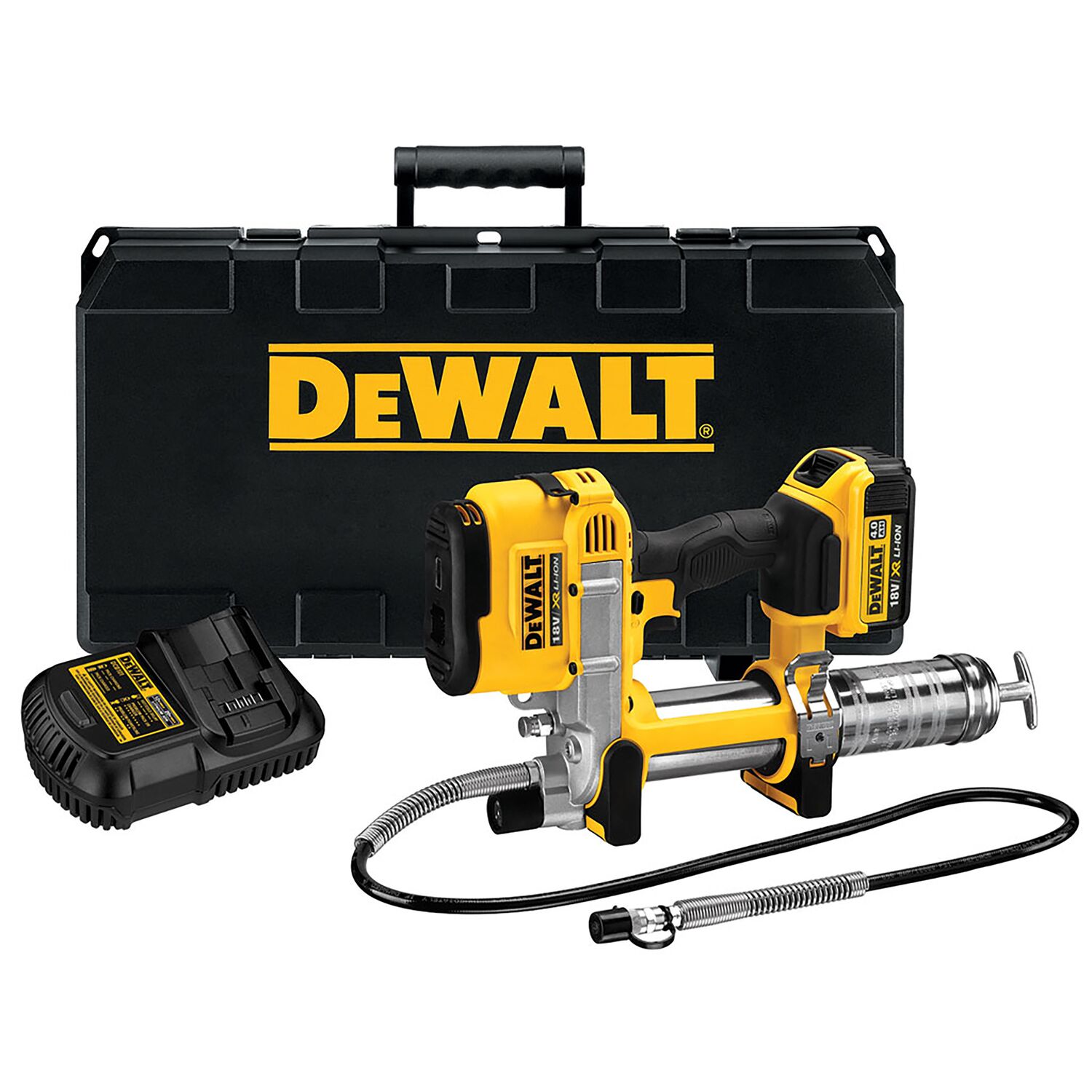 Pompe à graisse XR 18V 4Ah Li-Ion