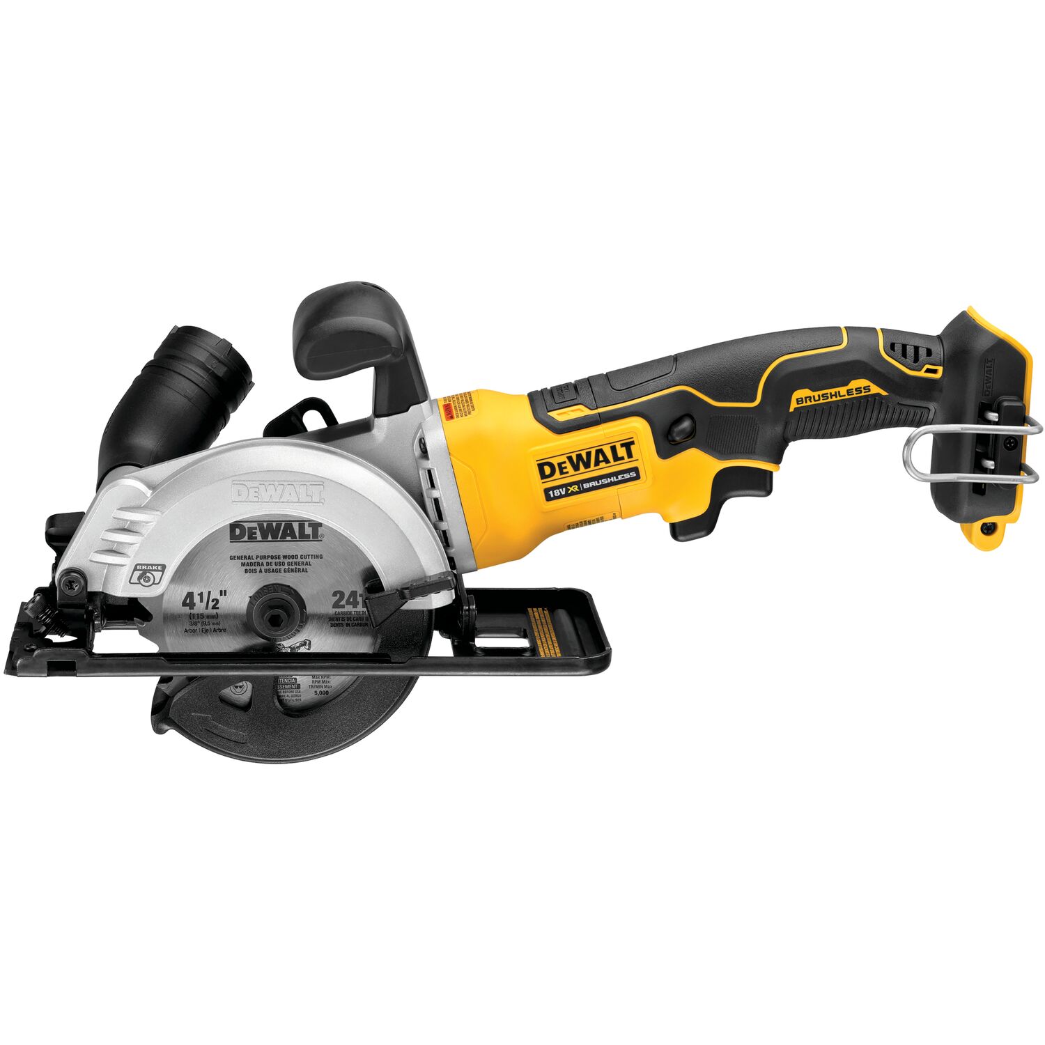 Scie circulaire XR 18V Brushless 115 mm