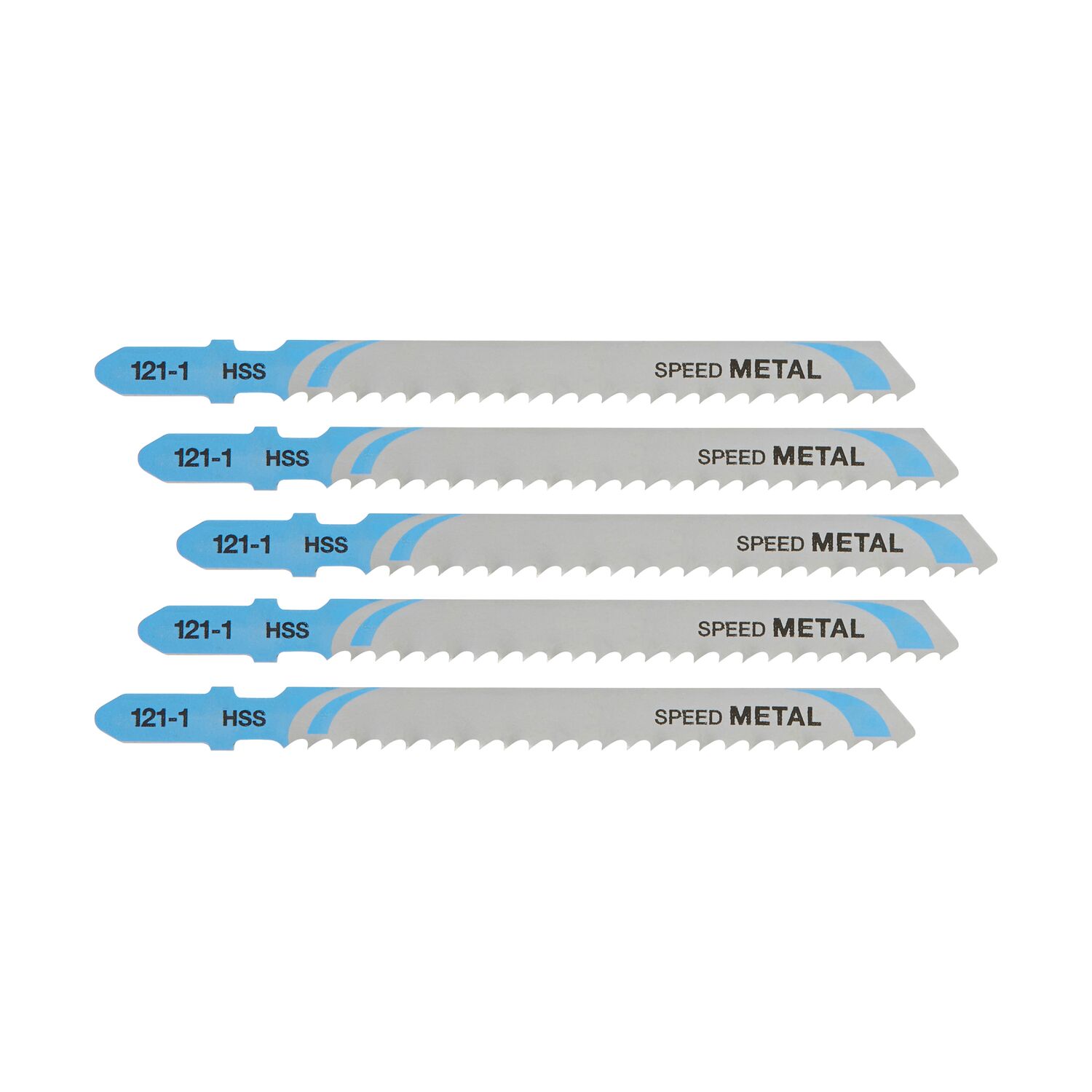 Lame de scie sauteuse métal, PVC et alu HSS Profondeur de coupe métal
