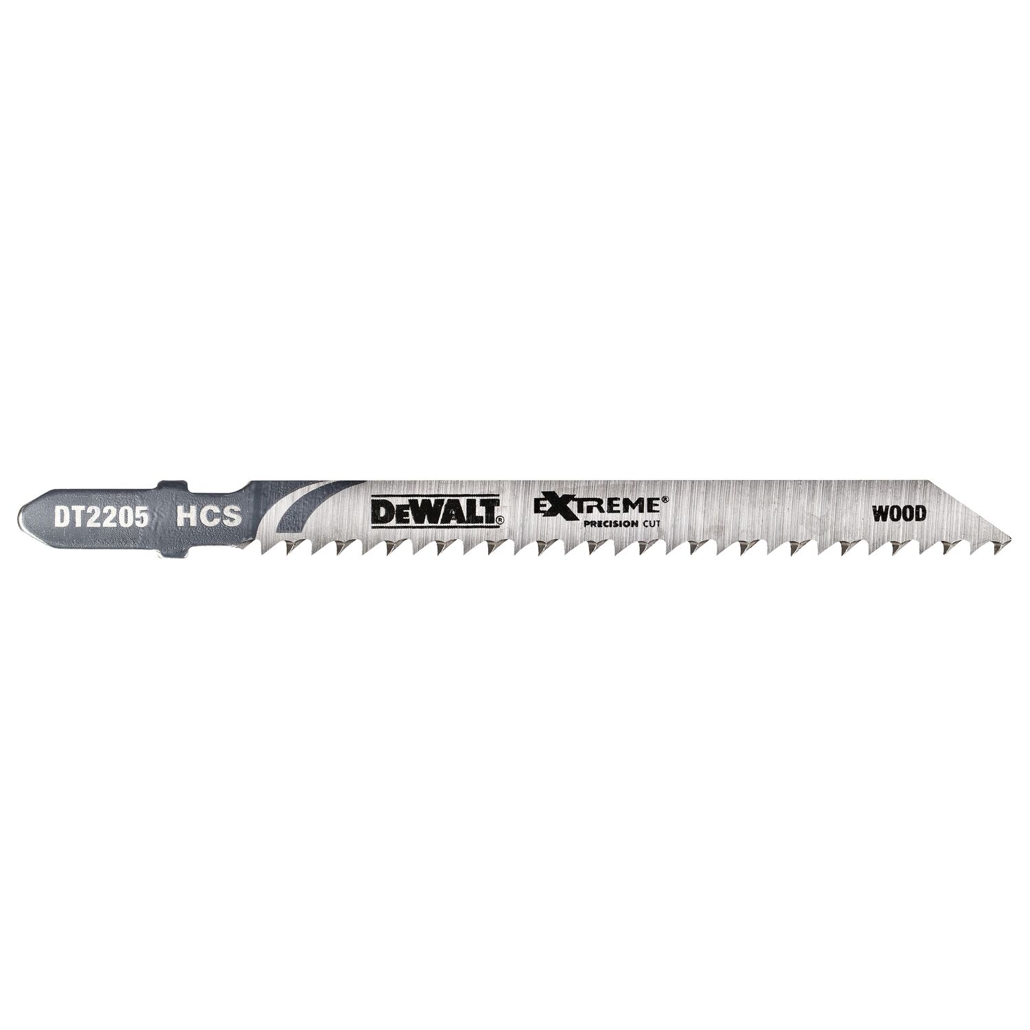 Lame de scie sauteuse XPC à denture rectifiée HCS Profondeur de coupe < 30mm AttacheTCoupe fine/Bois tendre