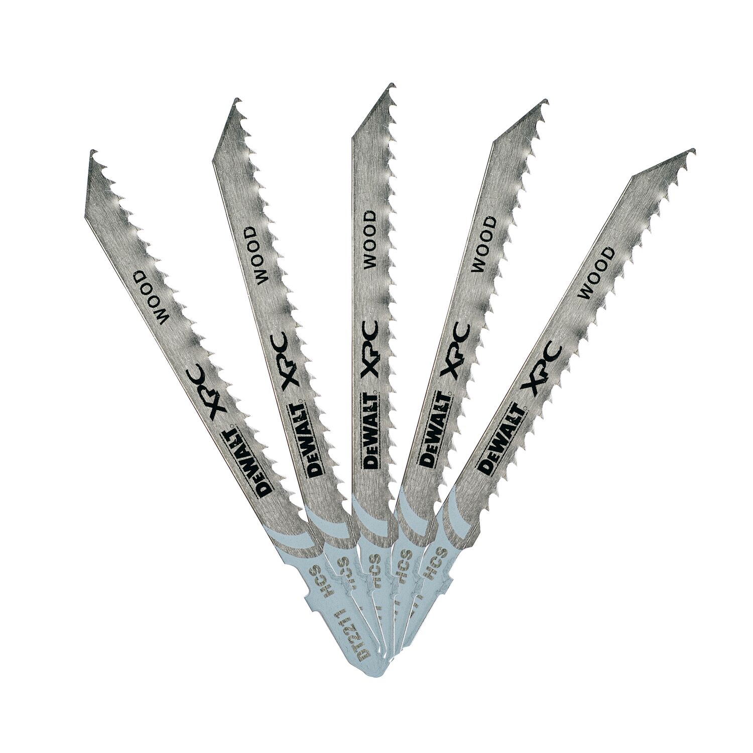 Lame de scie sauteuse XPC à denture fraisée HCS Profondeur de coupe< 60mm AttacheTCoupe fine/Bois tendre