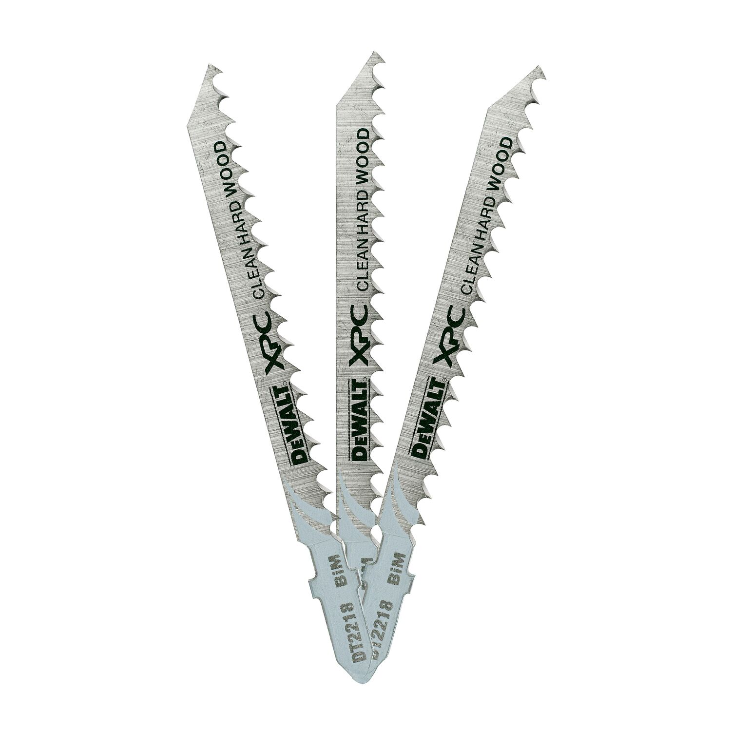 Lame de scie sauteuse XPC à denture rectifiée BIM Profondeur de coupe< 60mm AttacheTCoupe fine/Bois dur