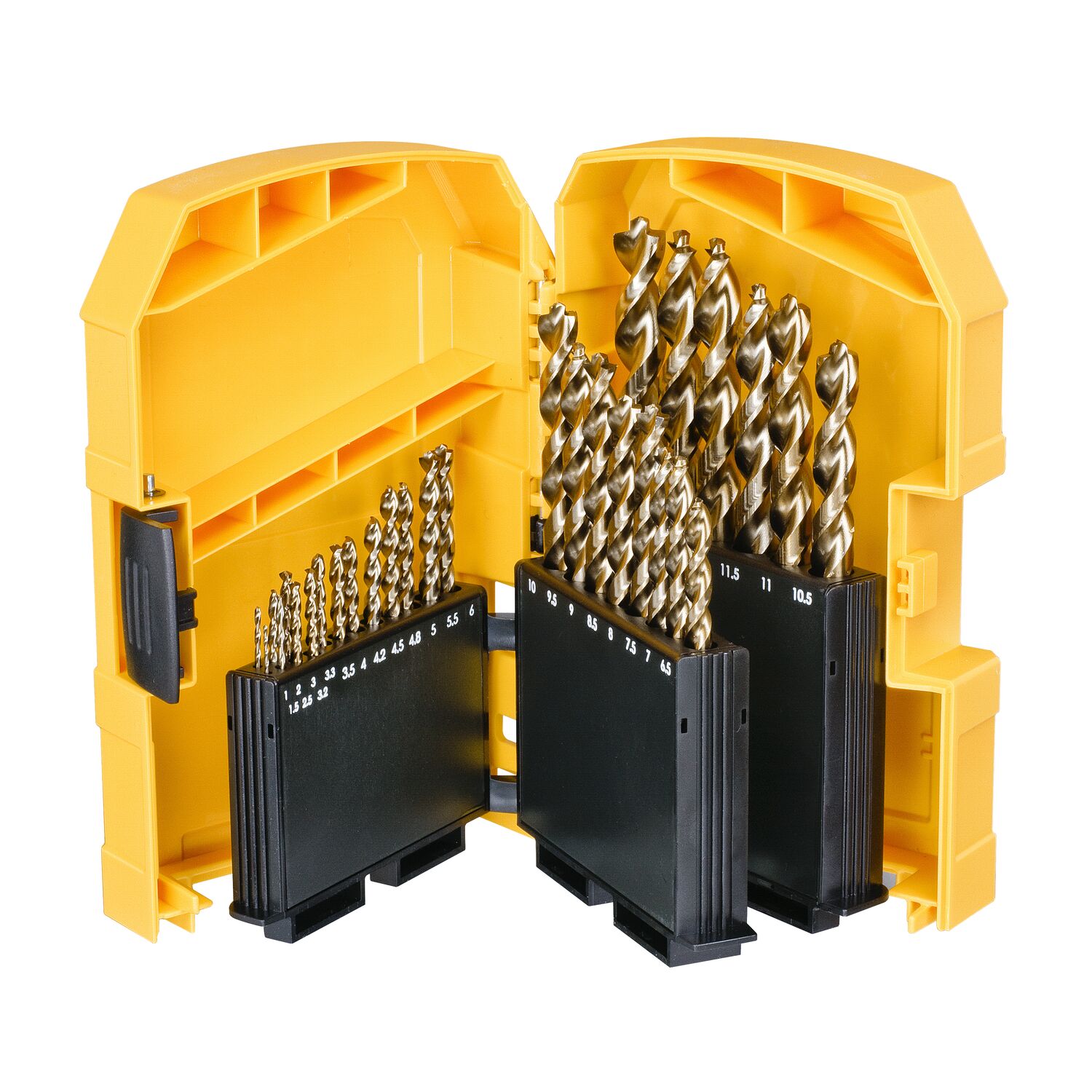 Coffret plastique de 29 forets métal HSS-G Extreme Diam: 1-1,5-2-2,5-3-3,2-3,3-3,5-4-4,2-4,5-4,8-5-5,5-6-6,5-7-7,5-8-8,5-9-9,5-10-10,5-11-11,5-12-12,5