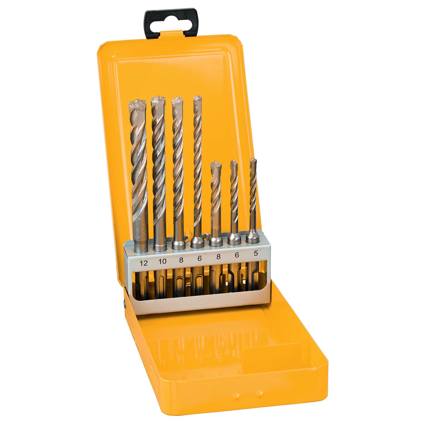 Coffret de 7 forets SDS-Plus Carbure Extreme dim : 5 ,6(x2), 8(x2), 10, 12mm