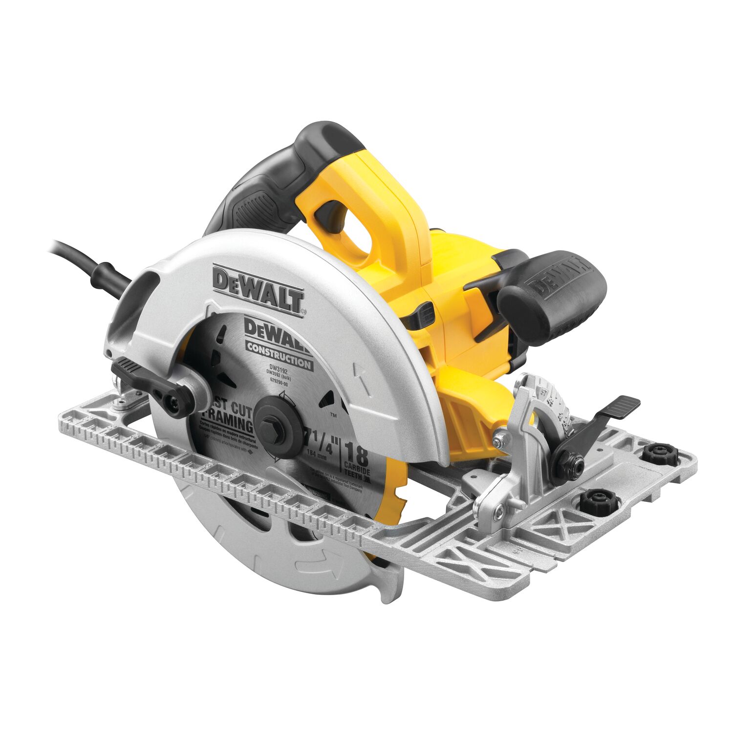 Scie circulaire 1600W 190 mm - compatible rail de guidage