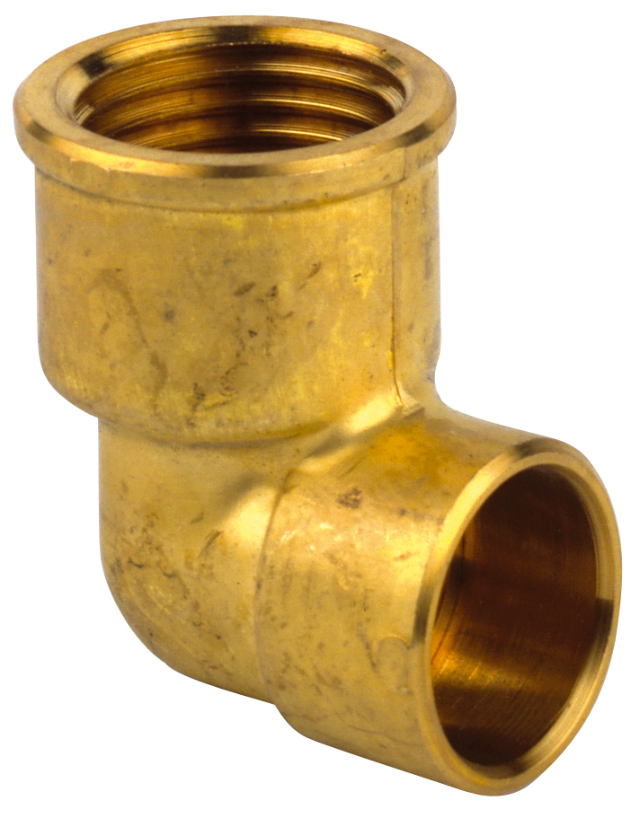 Raccord laiton Coude à souder 90gcu femelle visser 16 1/2'' - THERMADOR - 90GC1615