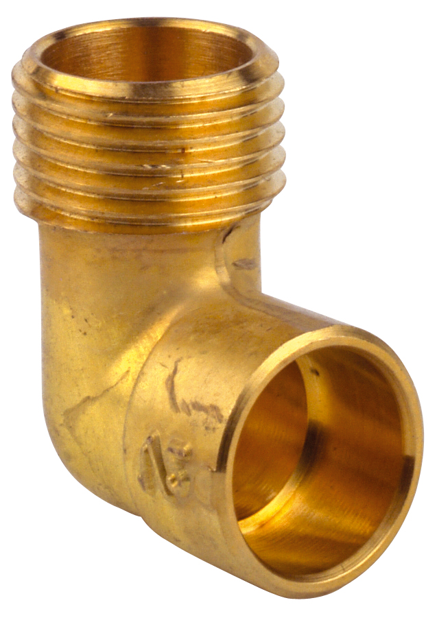 Coude laiton Mâle92GC- CU 16/M 1/2"M THERMADOR - 92GC1615