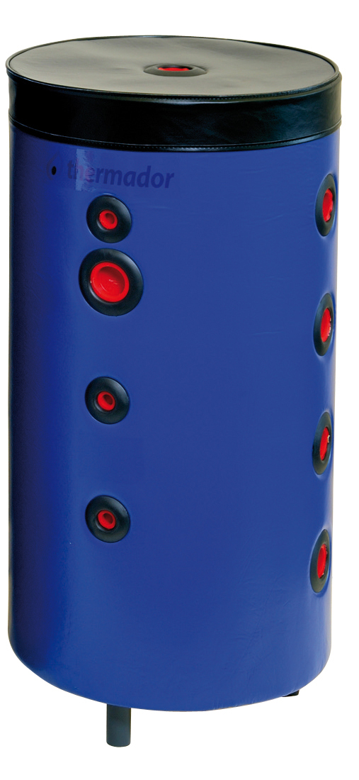Bouteille de mélange 100 L - pose murale et jaquette skaï et 4 THERMADOR - BMEL100SK