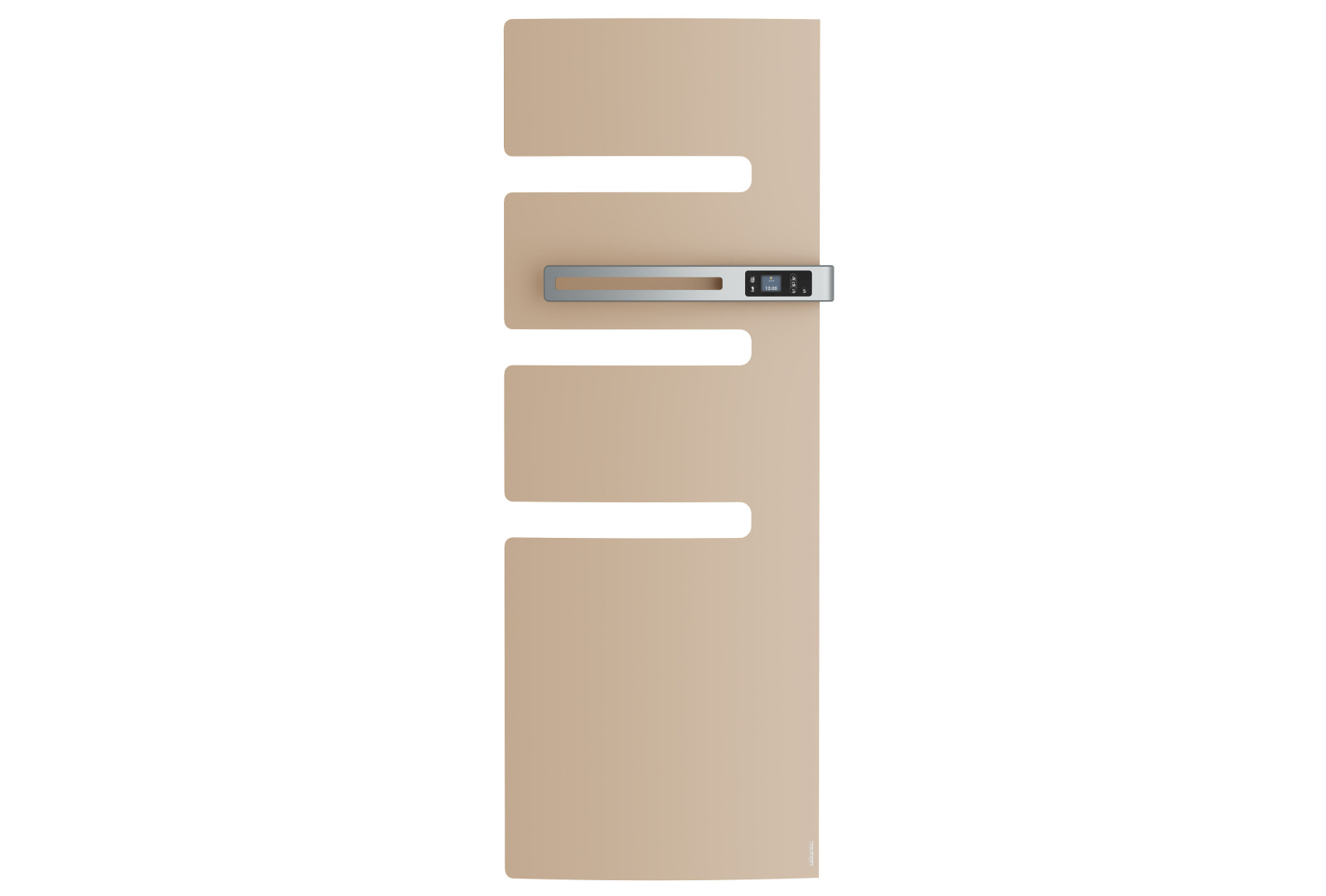 Radiateur sèche-serviettes connecté Serenis mât droite 1750w beige - ATLANTIC - 850600