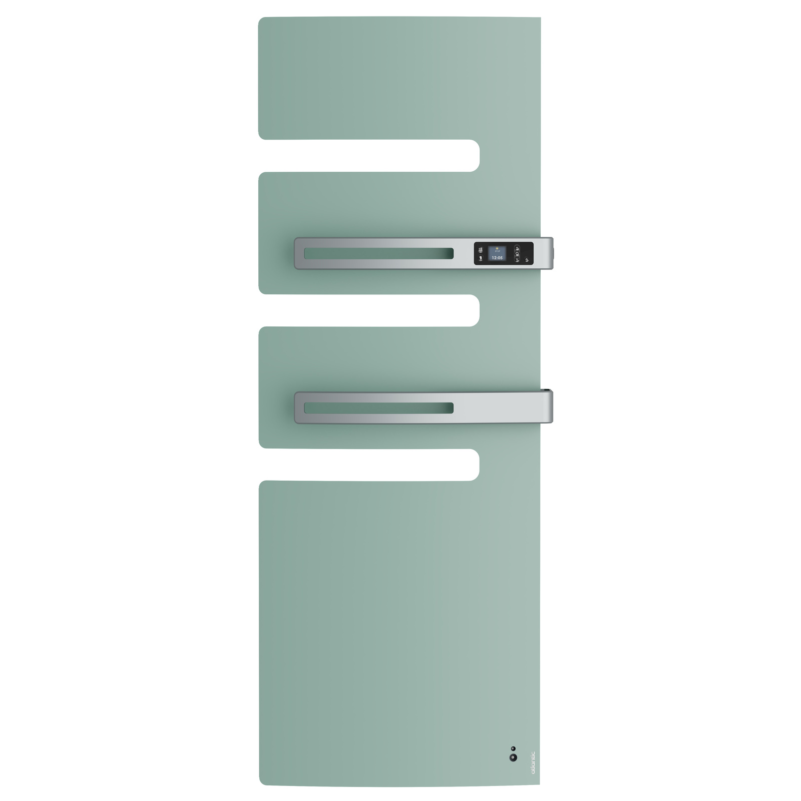 Radiateur sèche-serviettes mât gauche 1750W ATLANTIC CHAUFFAGE ET CHAUFFE-EAU - 850672