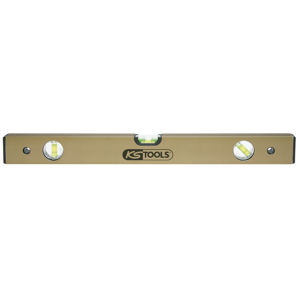 Niveau rectangulaire en aluminium anodisé 3 fioles, l.600 - KS TOOLS - 204.5600