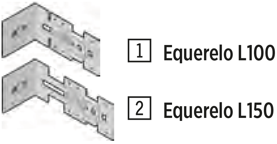 Paquet 50 équerre regl 110 a 170 bois - EQUITONE - 4037233