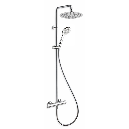 colonne de douche theta tropic nf thermostatique chrome CRISTINA - TE48651
