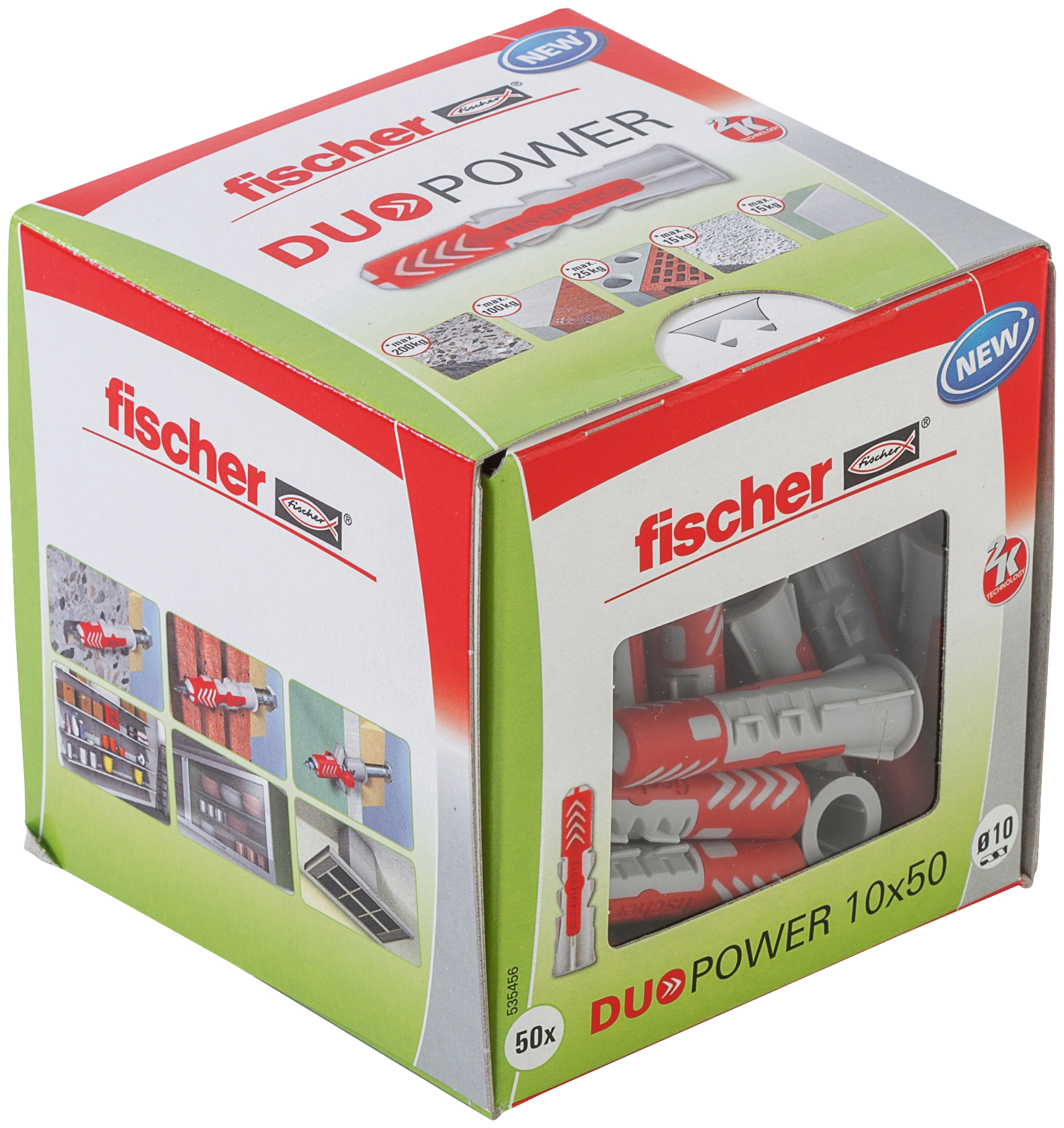 Cheville Duopower 10x50 DIY-50/bte - FISCHER - 535456