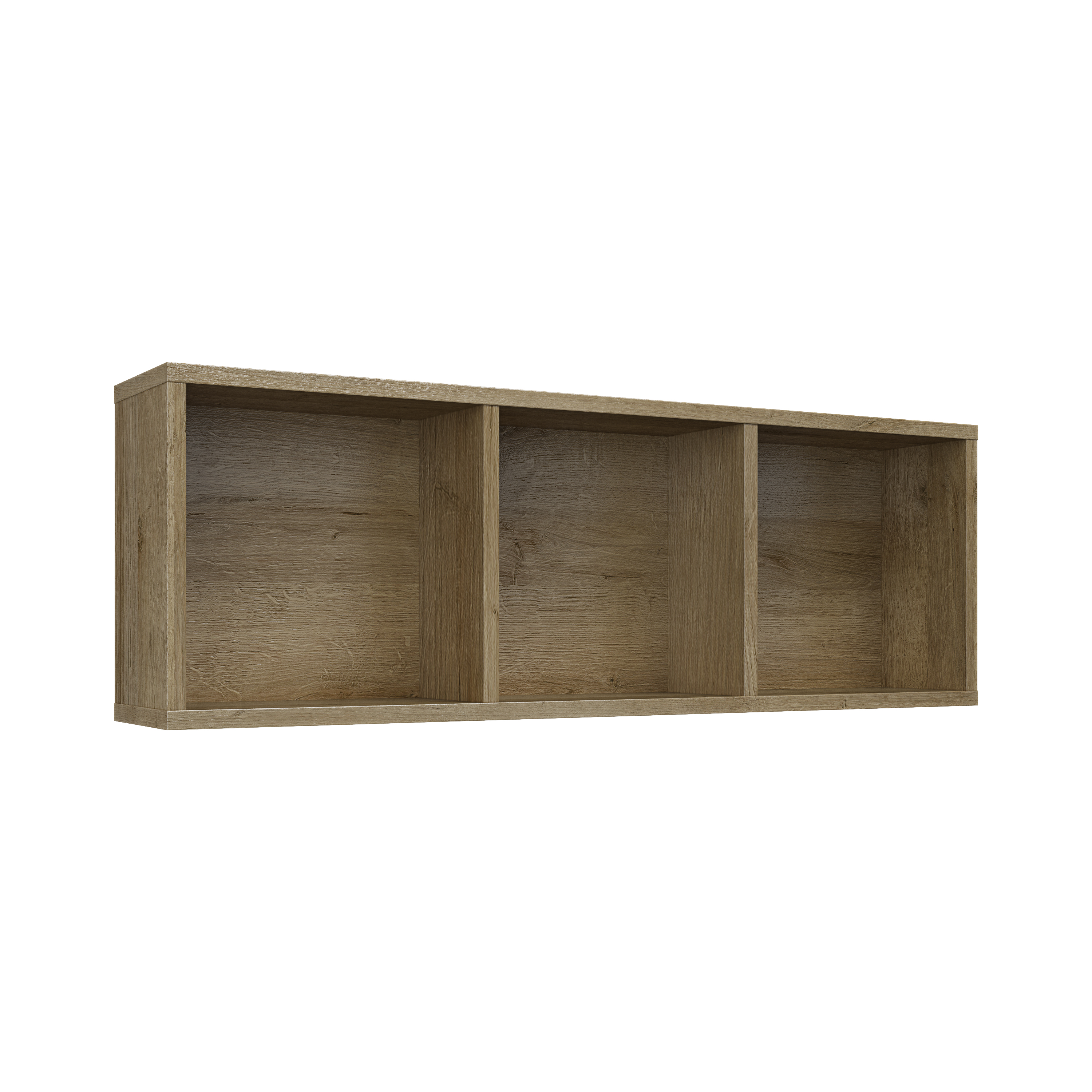 Niche déco H 30 cm x L 90 cm chêne décor doré mélaminé DOM325 - DOMAO
