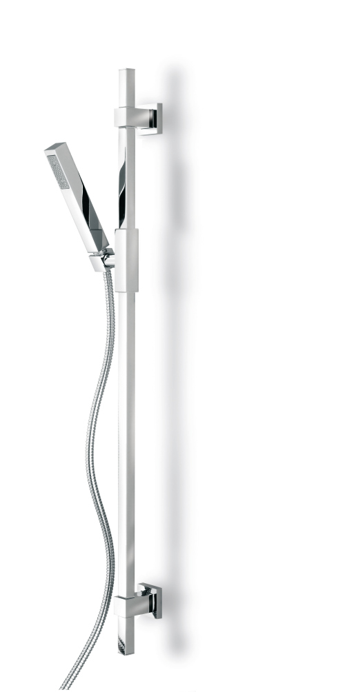 barre de douche quadri complete d.20 h.95 cm chrome BOSSINI - QD25151