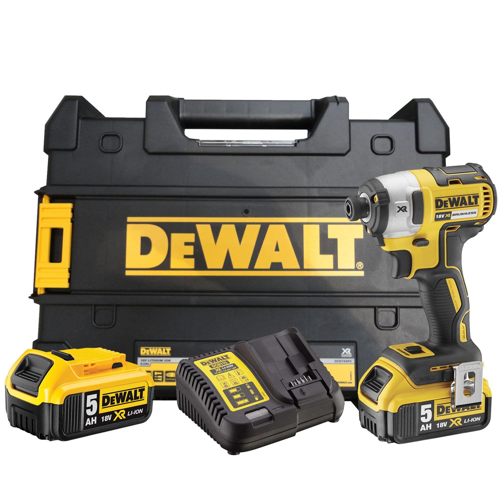 Visseuse à chocs XR 18v 5Ah Li-Ion Brushless - DEWALT - DCF887P2-QW