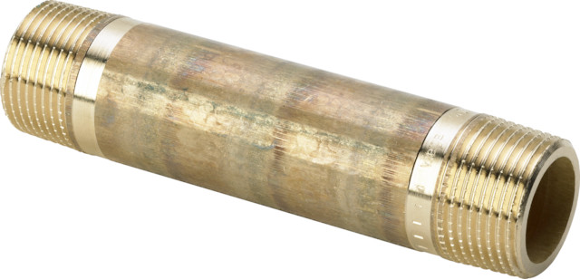 Mamelon long bronze ou bronze au silicium, modèle 3530 R: ⅜ L: 100 3/8 - VIEGA - 282431
