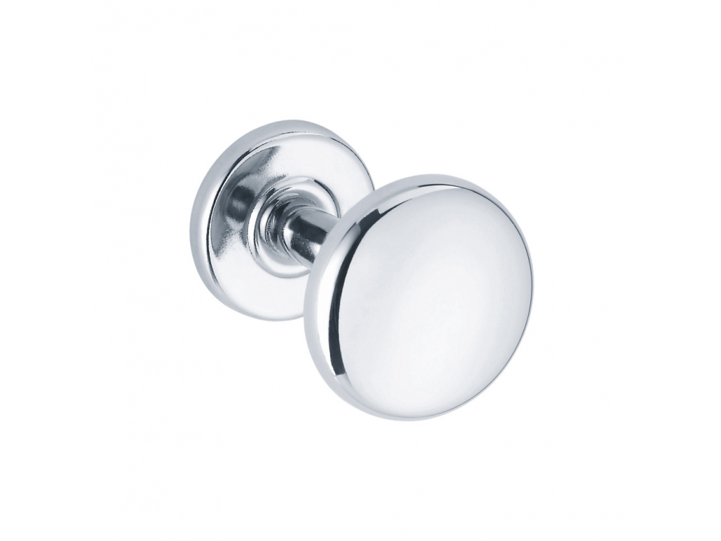 Porte-peignoir 1 tête 50x70 mm, tête Ø 50 brillant visserie non fournie - PELLET - 65801