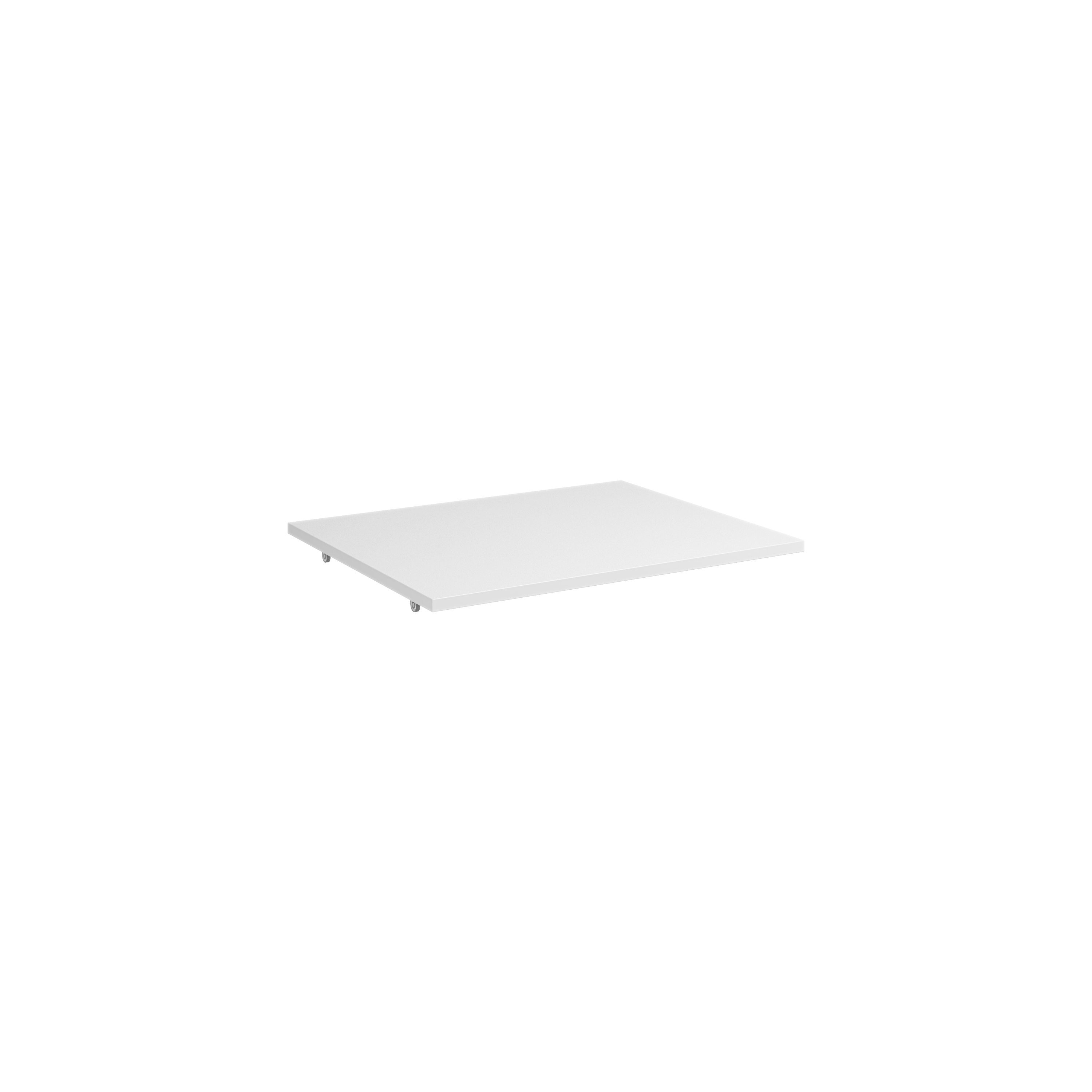 Top 58,6 cm blanc mat mélaminé DOM370 - DOMAO