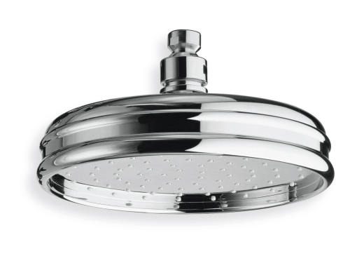 pomme de douche rétro luxe anticalcaire f1/2" d.200 chrome CRISTINA - RX54851