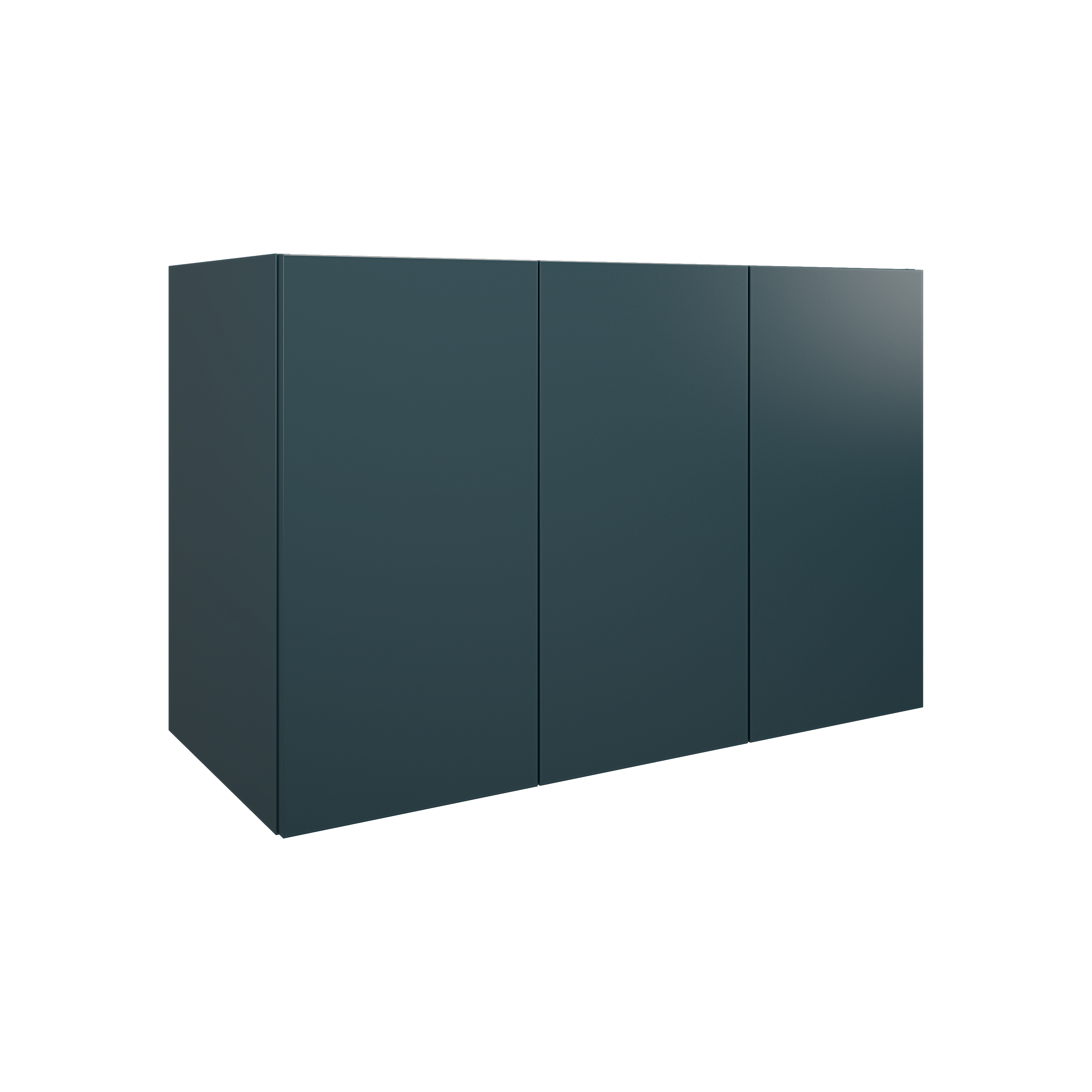 200 MSV BLEU canard l 98 h64p45 3 portes melamine POUR simple vasque DOMAO - 1102681
