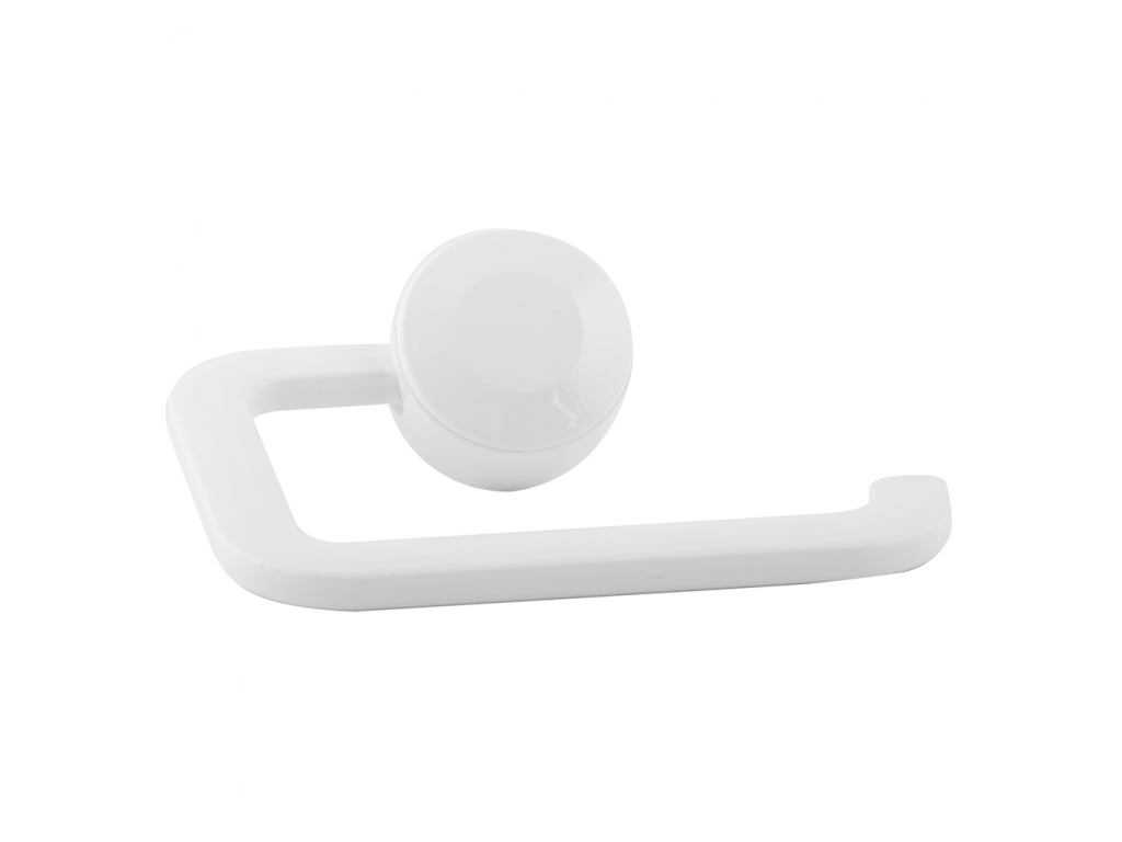 Distributeur papier WC rouleau 158x135 couvercle nylon blanc fixations invisibles - PELLET