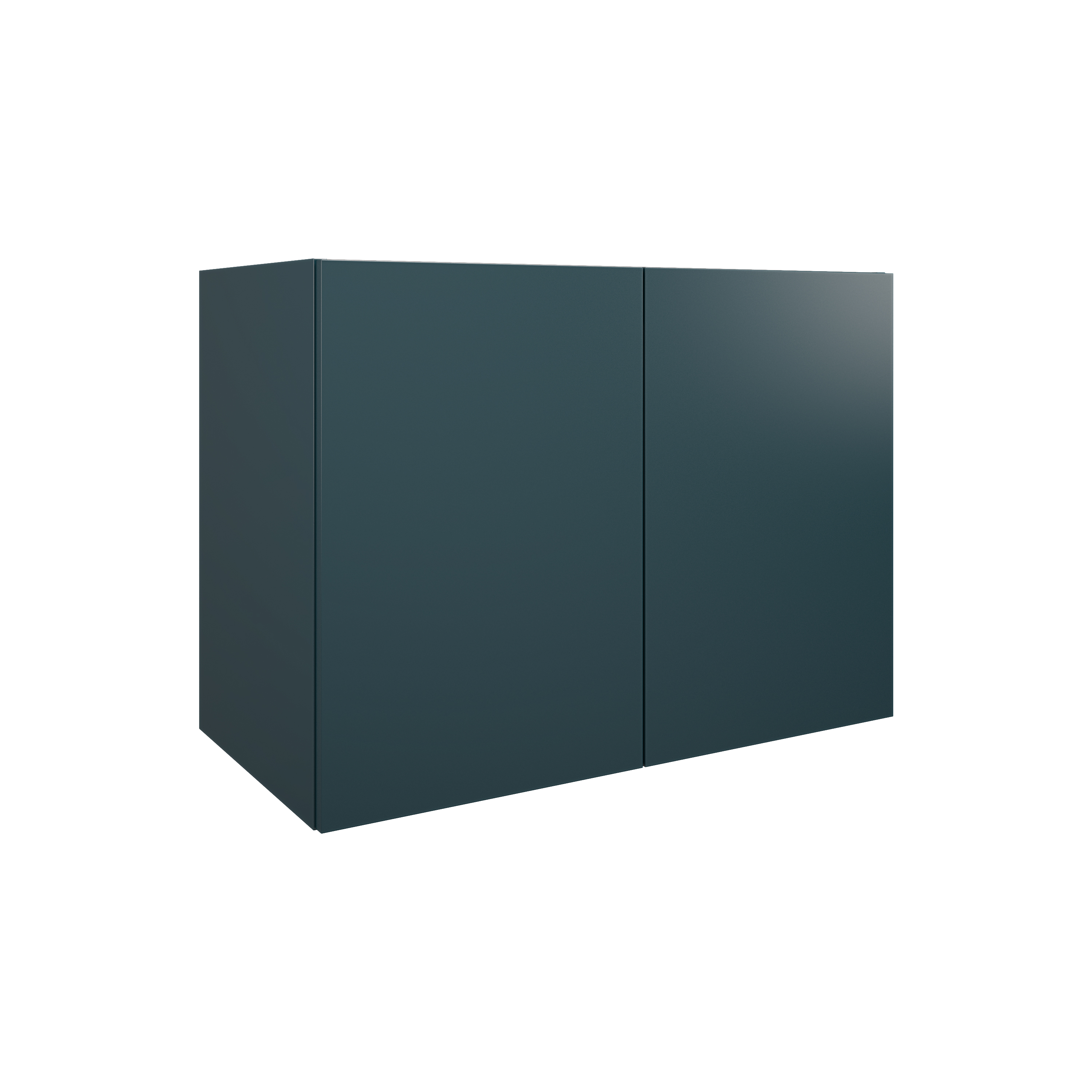 200 MSV BLEU canard l 88 h64p45 2 portes melamine POUR simple vasque DOMAO - 1102680