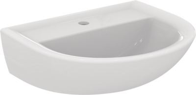 Lavabo 55 x 46 cm ULYSSE blanc, sans trop-plein PORCHER - P125801