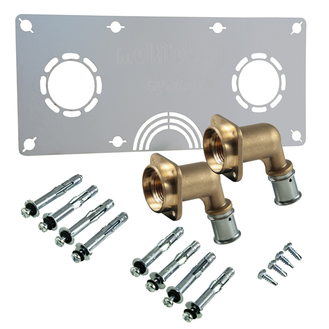 fixation MULTIFIX prolongée 16 x 1/2'' IG - 150 mm prolongé, à sertir MULTITUBO - F29311