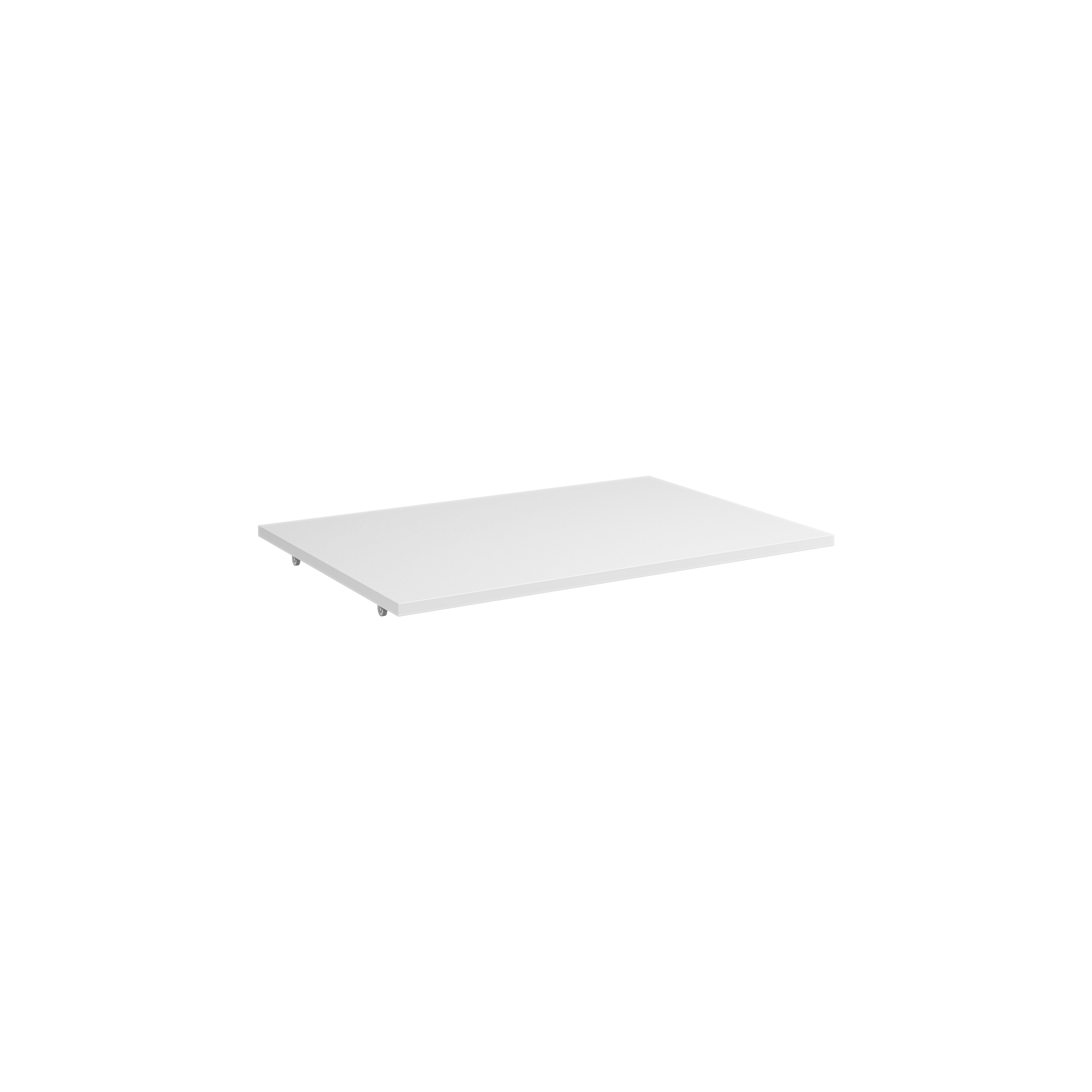 Top 68,6 cm blanc mat mélaminé DOM374 - DOMAO