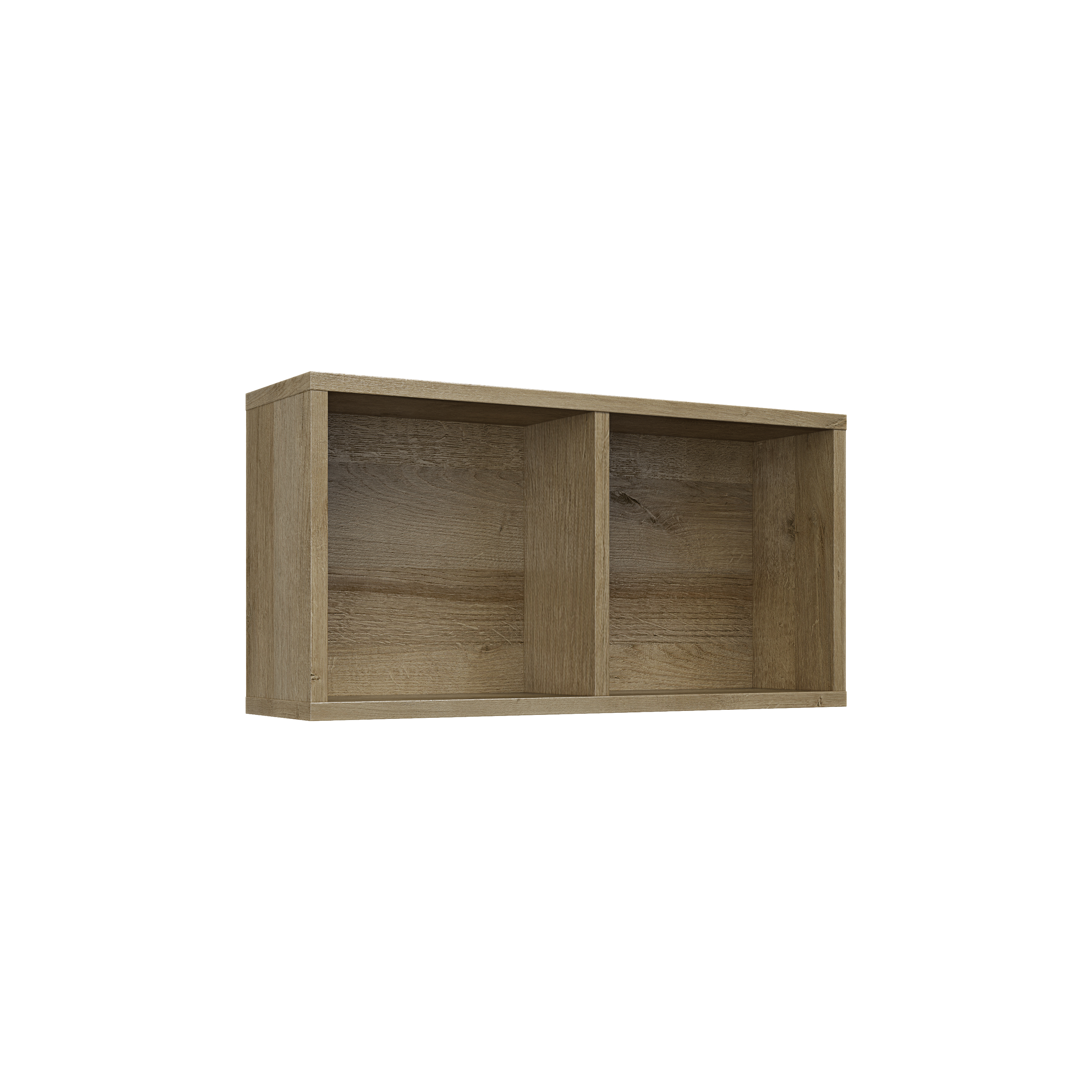 Niche déco H 30 cm x L 60 cm chêne décor doré mélaminé DOM321 - DOMAO
