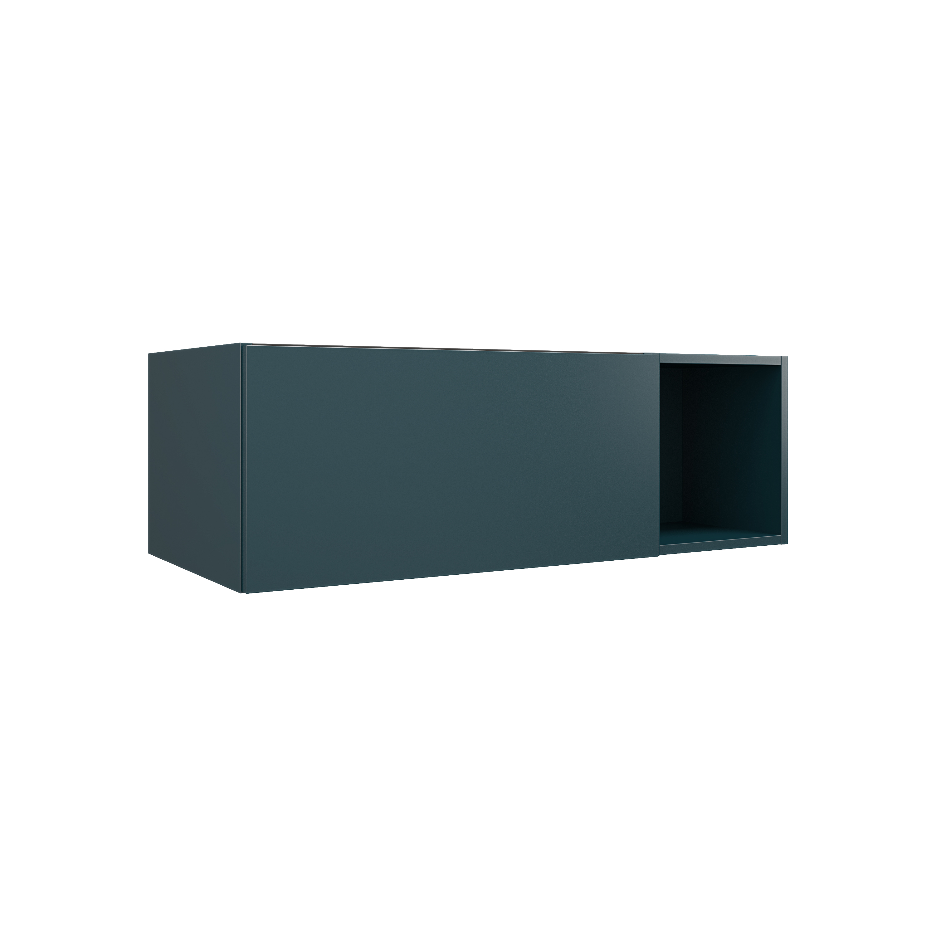200 MSV AVEC NICHE BLEU canard l 98 h 32 p45 1 tiroir & NICHE POUR PLAN DOMAO - 1102720