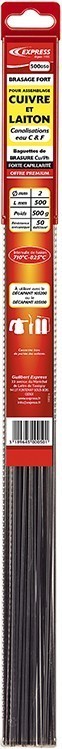 Baguettes de brasure pour canalisations eau chaude et froide - EXPRESS - 500050