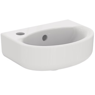 Lave-mains 35 x 26 cm CONNECT blanc, version gauche IDEAL STANDARD - E791201