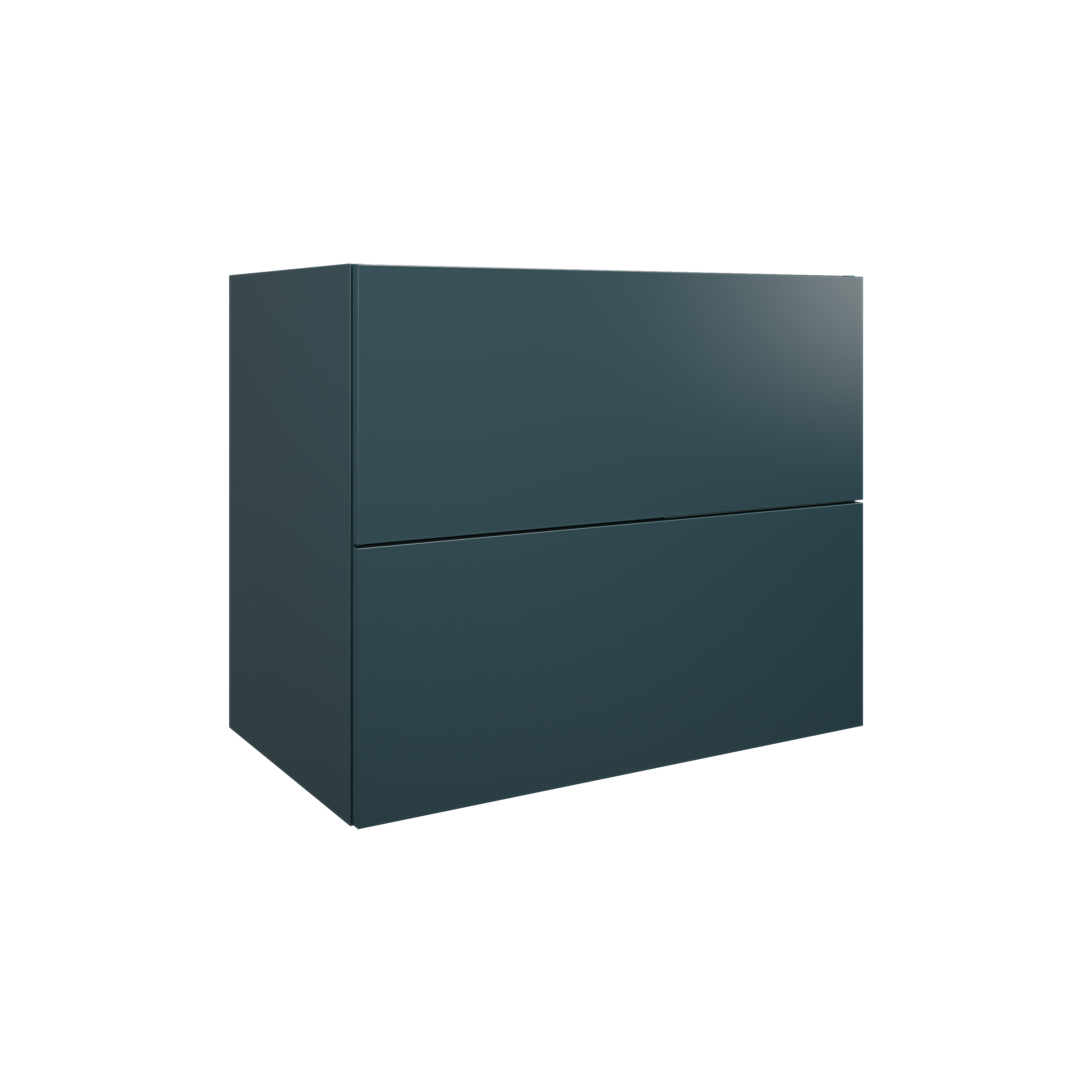 200 MSV BLEU canard l 78 h64p45 2 tiroirs melamine POUR simple vasque DOMAO - 1102694