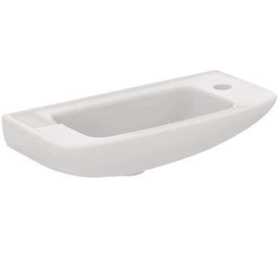 Lave-mains 50 x 23,5 NF ULYSSE blanc, percé PORCHER - P169101