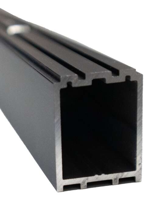 Profilé d'élargissement, Série cariba CIEL22000NE hauteur 2000 mm Noir - ROTH - 1403041132