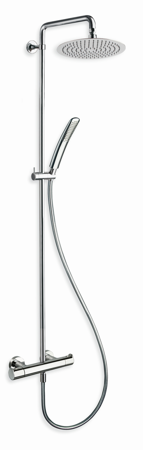 colonne de douche thermostatique new day nf c 2 chrome CRISTINA - ND45851