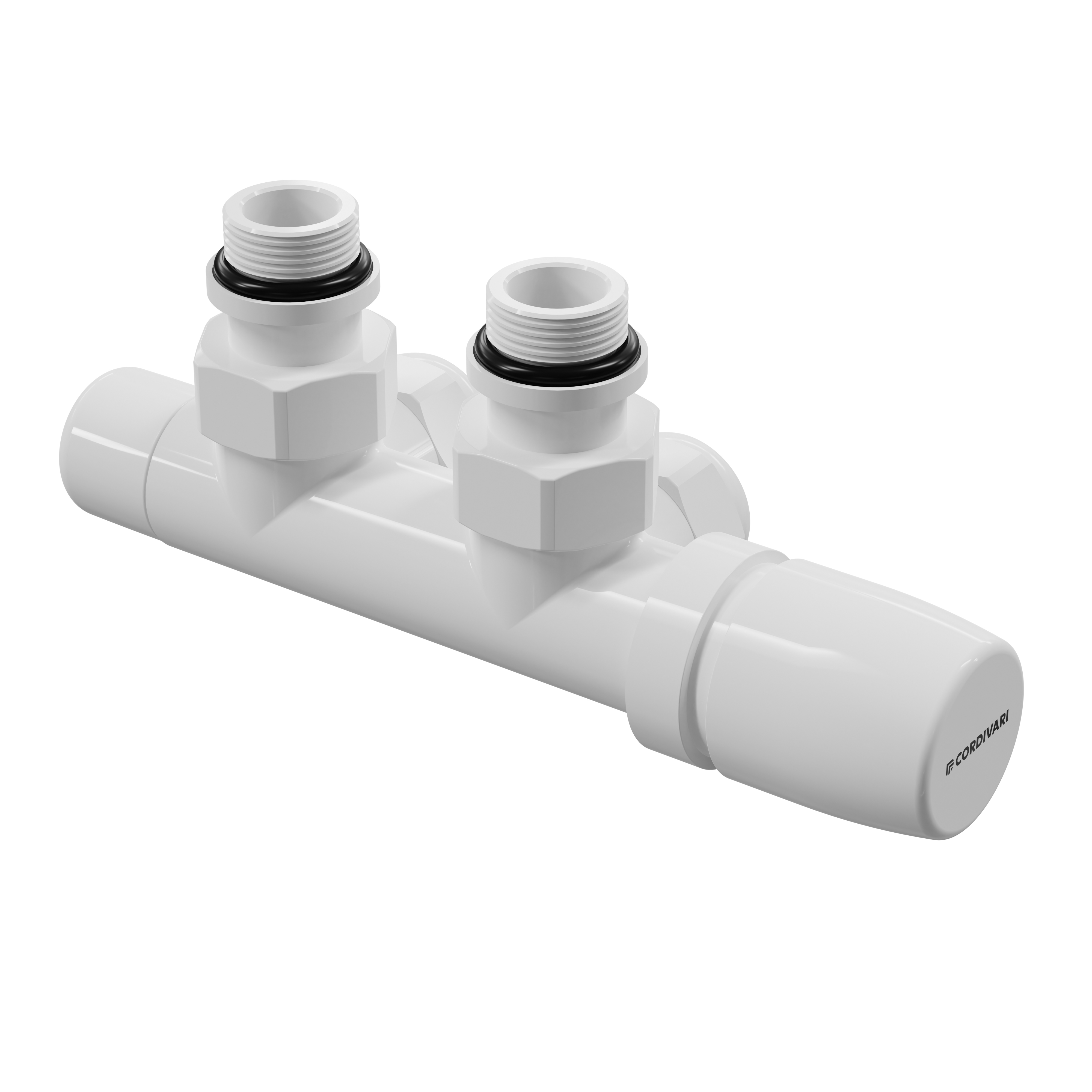 Ensemble robinet équerre droite pour tube cuivre THERMADOR - KIBRCDC