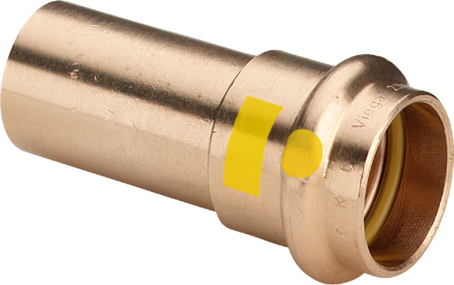 Profipress G-Pièce de transition bronze modèle 2613 Certification ATG 12 - VIEGA - 443153