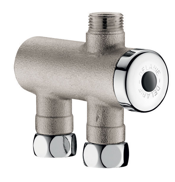 PREMIX NANO mitigeur thermostatique 3/8" corps nickelé DELABIE - 732012