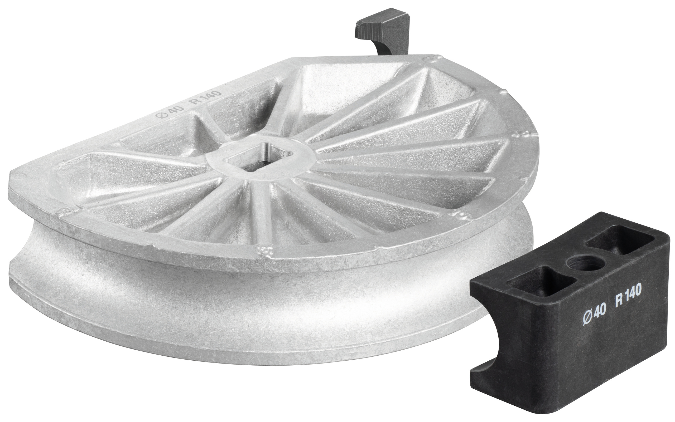 Forme de cintrage Curvo + pièce coulissante Ø 40, R140 (A) REMS - 581330