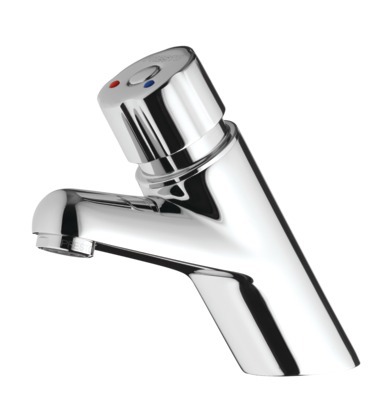 4000s Mitigeur monocommande bouton chromé sans robinet d'arrêt 3l/min PRESTO - 28617