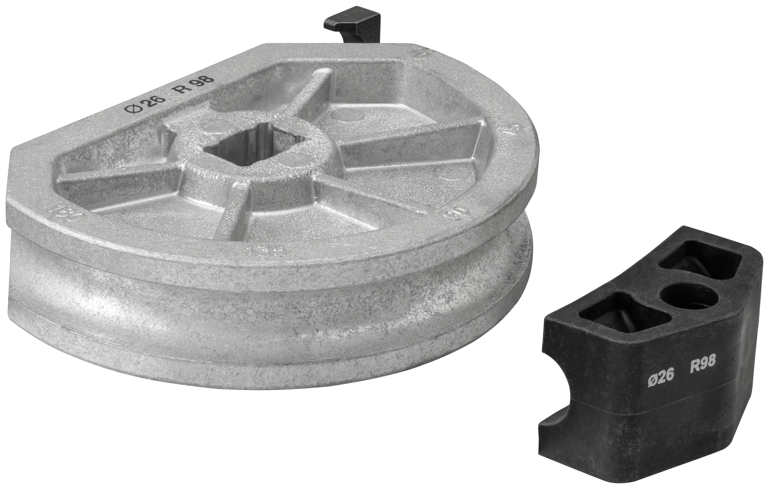 Forme de cintrage Curvo + pièce coulissante Ø 26, R98 (A) REMS - 581270