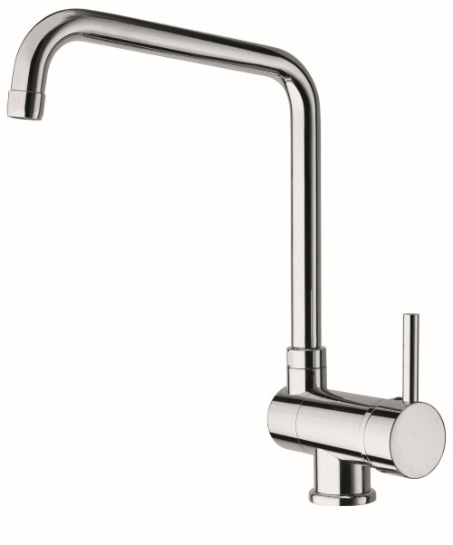 évier cucina bec basculant chrome hauteur sous fenetre= 7 cm CRISTINA - CU13651