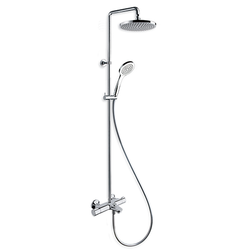 colonne bain douche theta thermostatique chrome CRISTINA - TE11051
